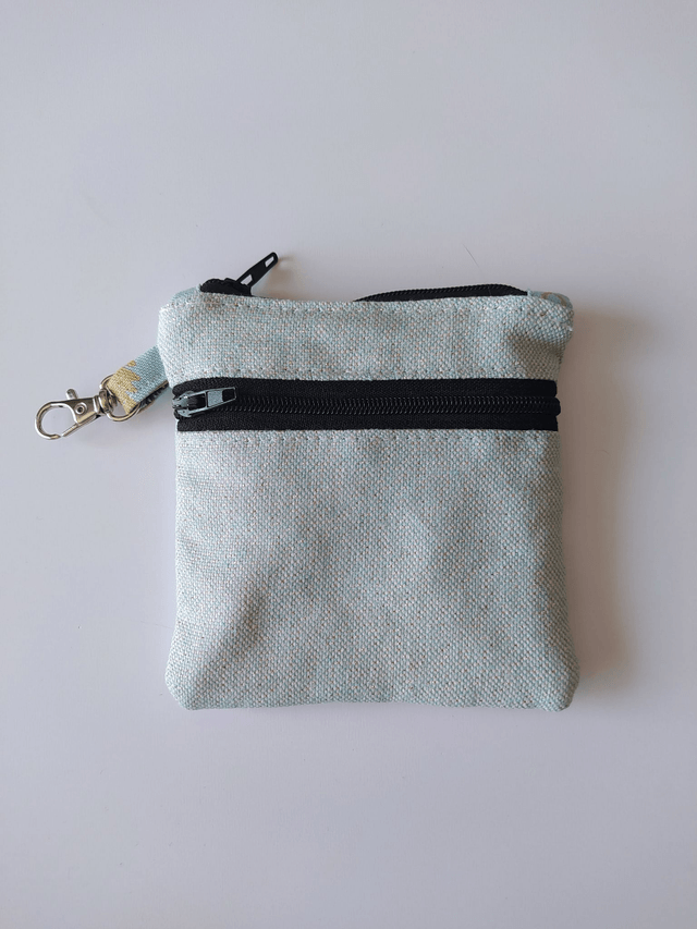 Porte-monnaie double zip