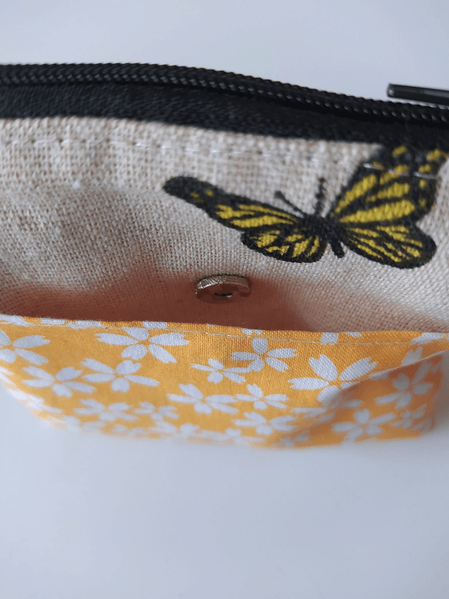 Porte-monnaie double zip