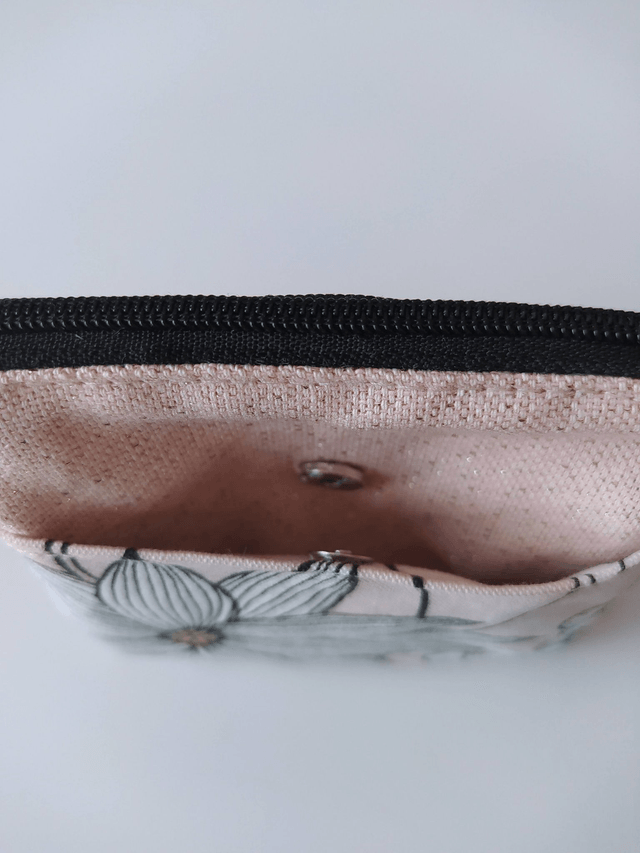 Porte-monnaie double zip