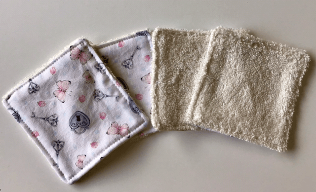 Lingettes lavables 