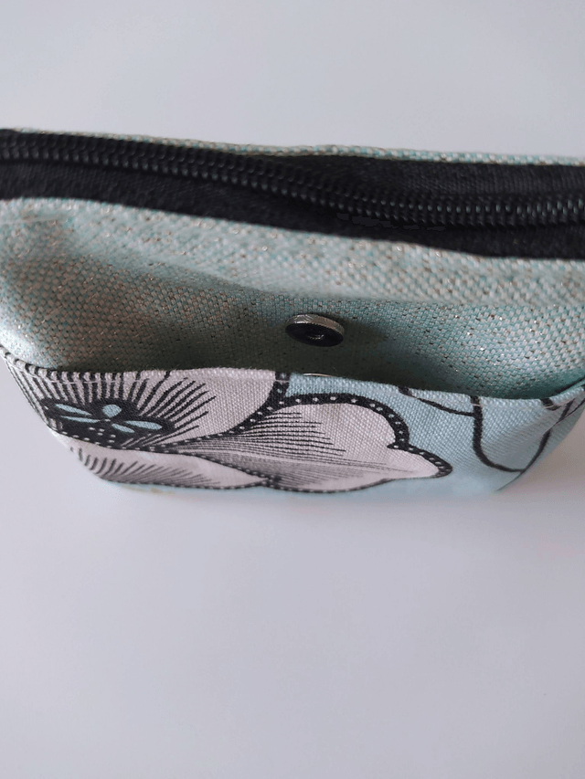 Porte-monnaie double zip