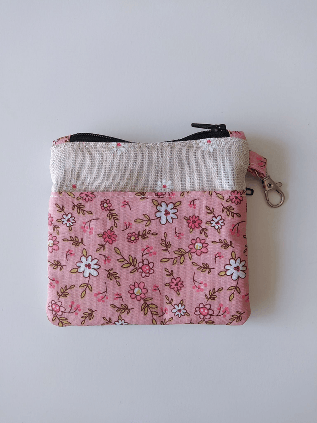 Porte-monnaie double zip