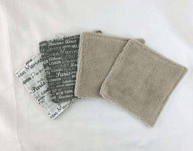 Lingettes lavables 