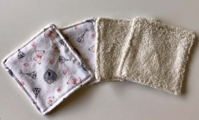 Lingettes lavables 