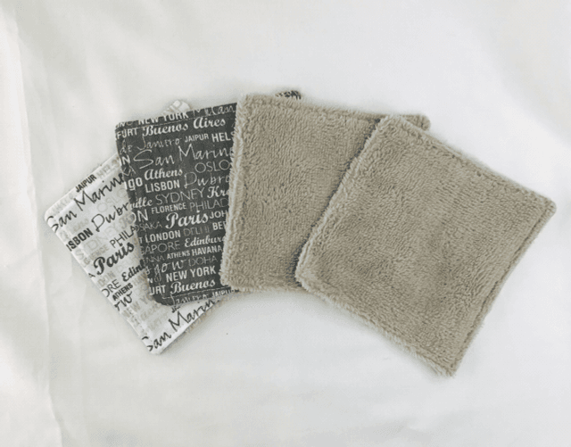 Lingettes lavables 
