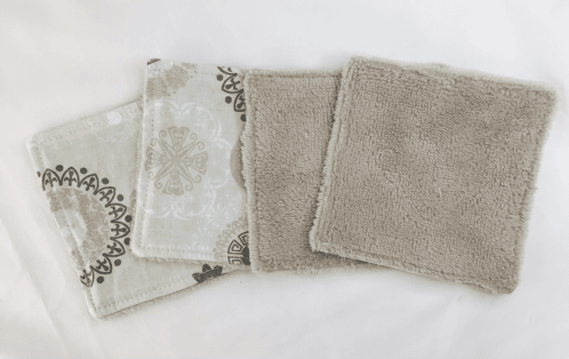 Lingettes lavables 
